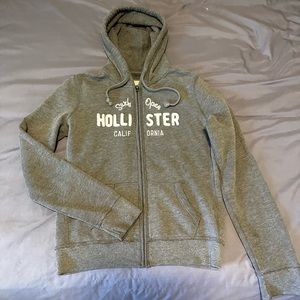 Size Large Gray Hollister Hoodie